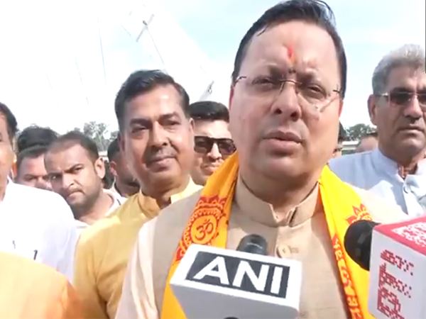 Uttarakhand Chief Minister Pushkar Singh Dhami (Photo: ANI)