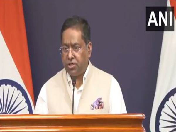  MEA spokesperson Randhir Jaiswal (Photo/ANI)