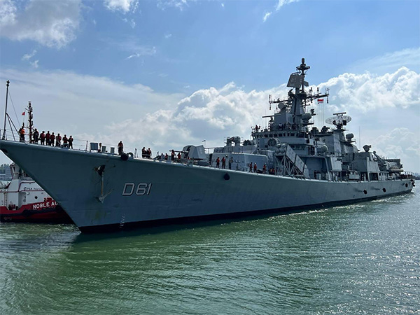 Indian Navy's Eastern Fleet Ship in Singapore (Photo/Indian Navy)