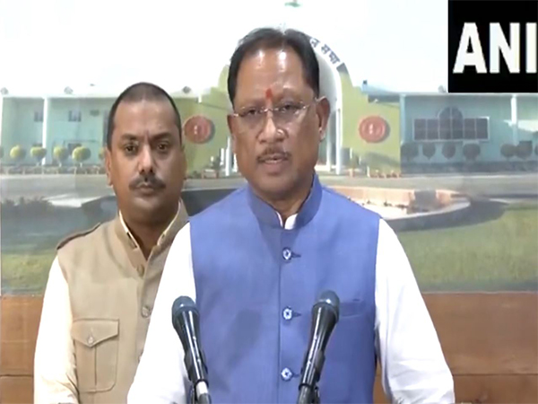 Chhattisgarh CM Vishnu Deo Sai. (Photo/ANI)