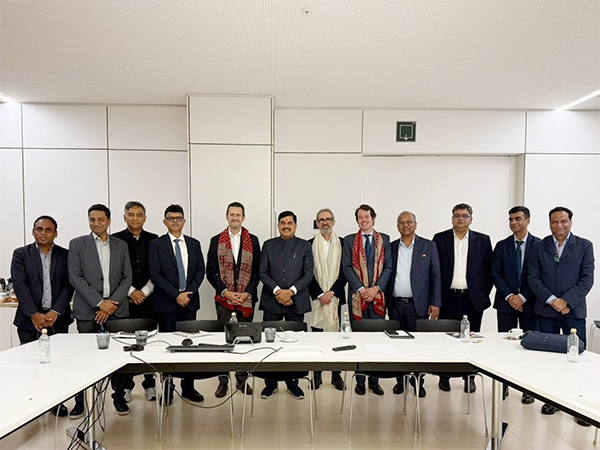 Madhya Pradesh Chief Minister Mohan Yadav at A Coruna headquarters of Inditex (Image: X@DrMohanYadav51)