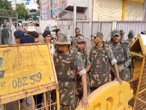 High security as ED conducts searches at Baghel's Bhillai residence (Photo/ANI)
