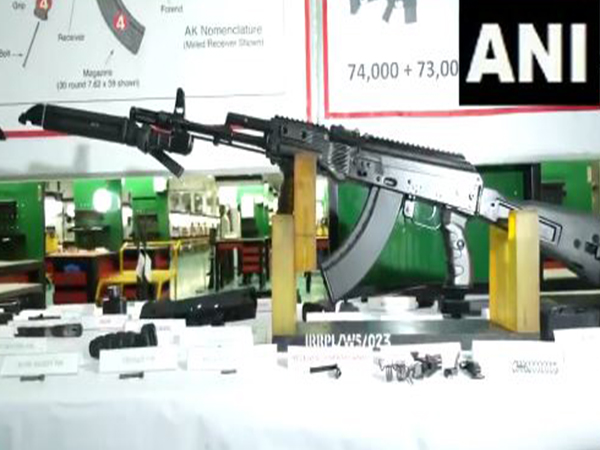 AK 203 rifles (Photo/ANI)