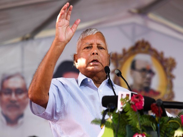 RJD chief Lalu Prasad Yadav (File Photo/ANI)