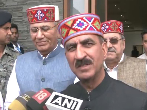 Himachal Pradesh Chief Minister Sukhvinder Singh Sukhu (File Photo/ANI)