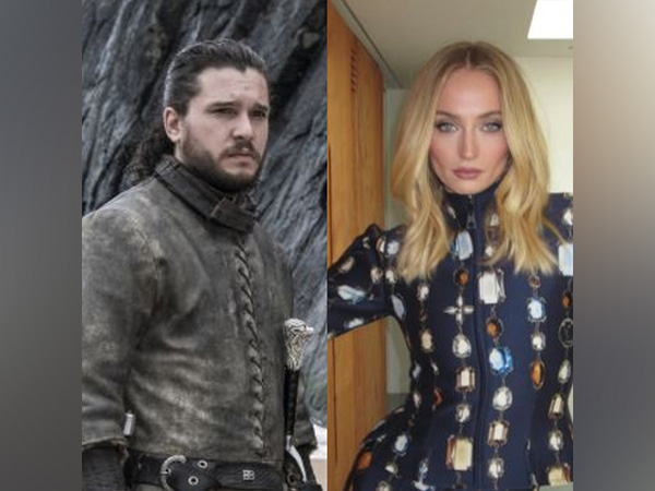 Kit Harington and Sophie Turner (Photo/Instagram@gameofthrones, @sophiet)