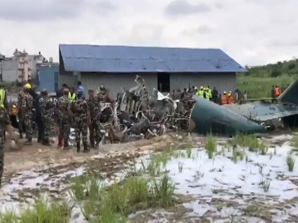 Visuals from the site of the Air Crash (File Photo/ANI)