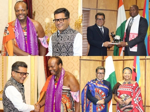 Mos Pabitra Margherita engages in bilateral talks with Eswatini leaders (Photo/Office of MoS Pabitra Margherita)