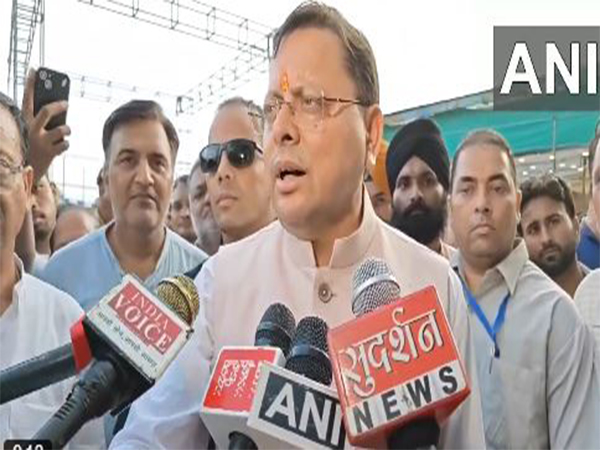 Uttarakhand CM Pushkar Singh Dhami (Photo: ANI)