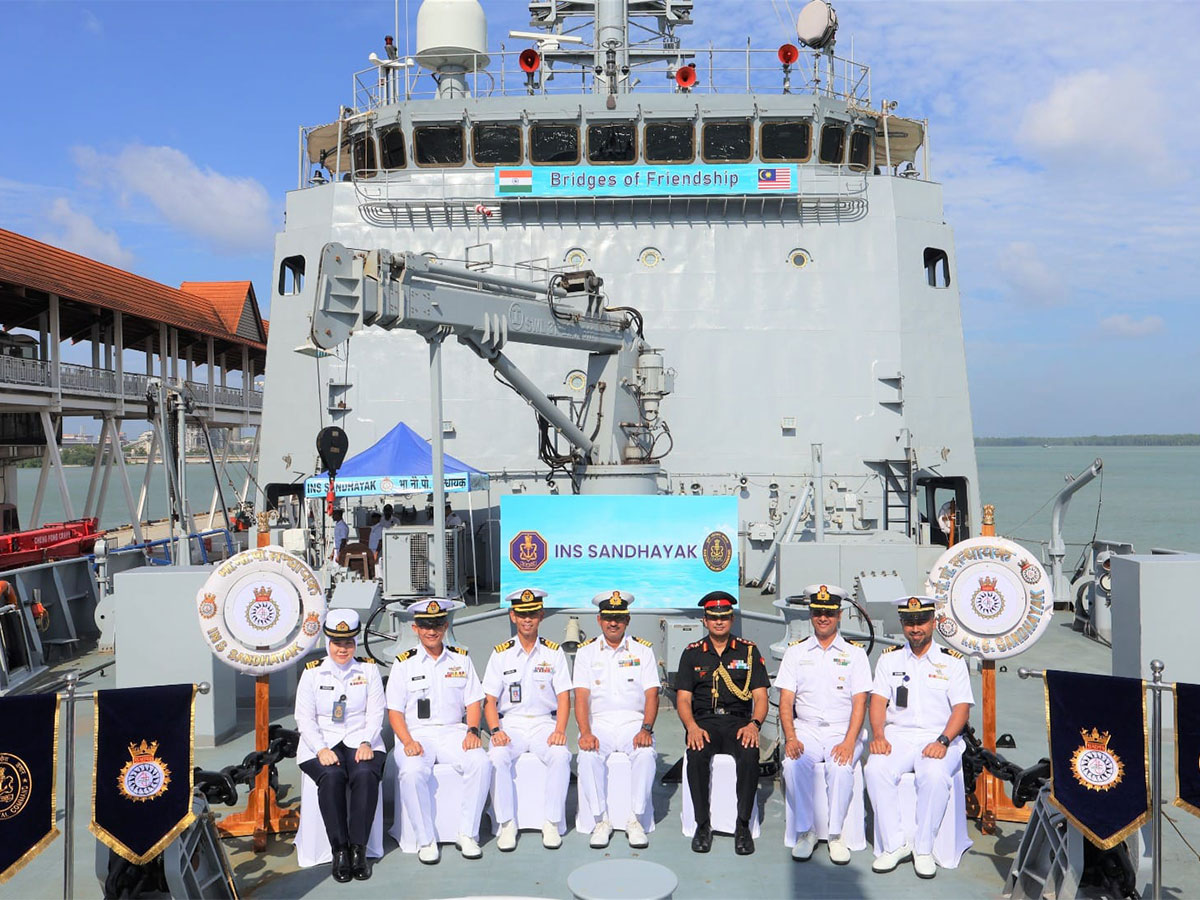 INS Sandhayak (Photo/ANI)