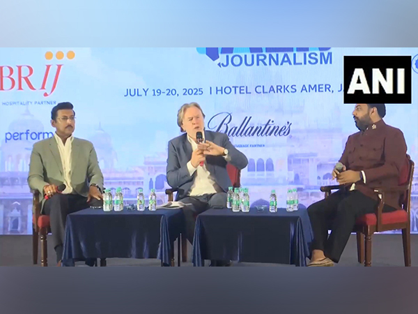 Australia's High Commissioner to India, Philip Green OAM, speaks at the 9th Talk Journalism in Jaipur, highlighting sports, education, and Maitri initiatives as key pillars of Australia-India collaboration (Photo/ANI)