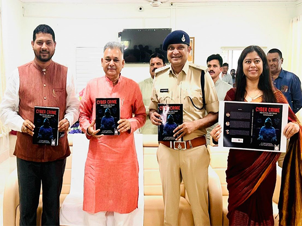 Higher Education Minister releases book titled "Cyber Crime Prevention & Fraud Management" in Indore
