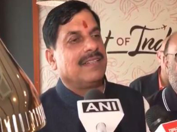 Madhya Pradesh Chief Minister Mohan Yadav in Barcelona, Spain (Photo/ANI)