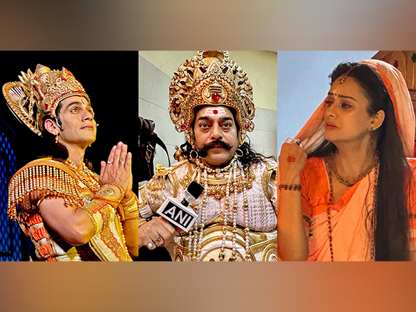 Rahull Bhuchar , Ashutosh Rana,  Harrleen Kaur Rekhi  (Image source/ANI)