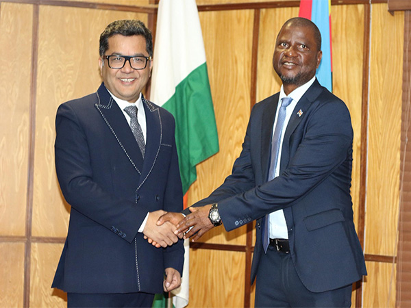 Union Minister of State for External Affairs Pabitra Margherita and Mandla Tshawuka, Minister of Agriculture of Eswatini (Image: X@PmargheritaBJP)