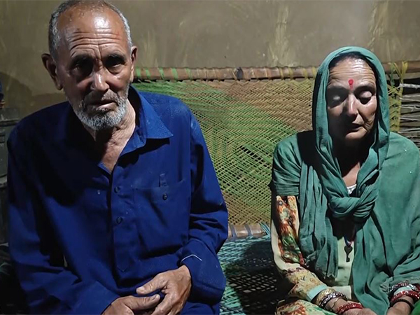 Parents of the abducted Indian national in Niger (Photo/ ANI)