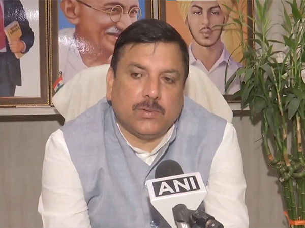 Aam Aadmi Party (AAP) MP Sanjay Singh (Photo/ANI)