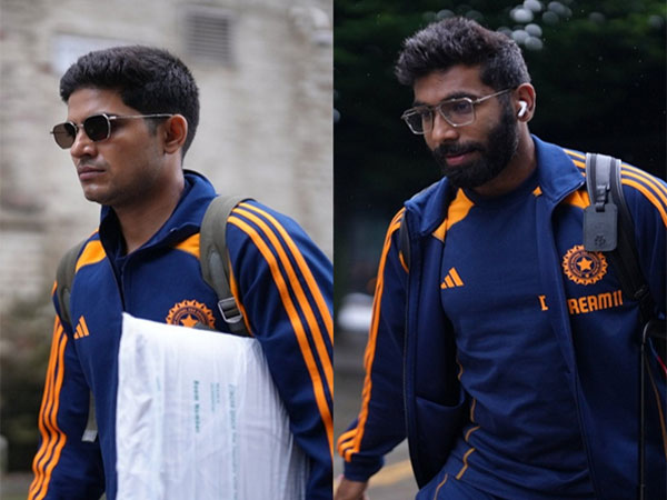 Team Inaia captain Shubman Gill (L) and right-arm seamer Jasprit Bumrah (Photo: X/@BCCI)