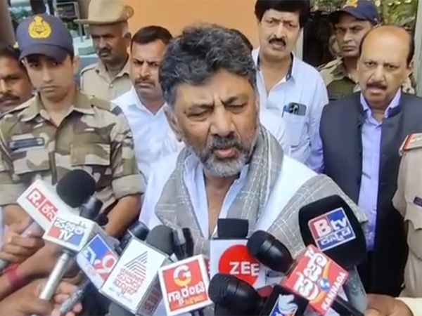 Karnataka Deputy Chief Minister DK Shivakumar (File photo/ANI)
