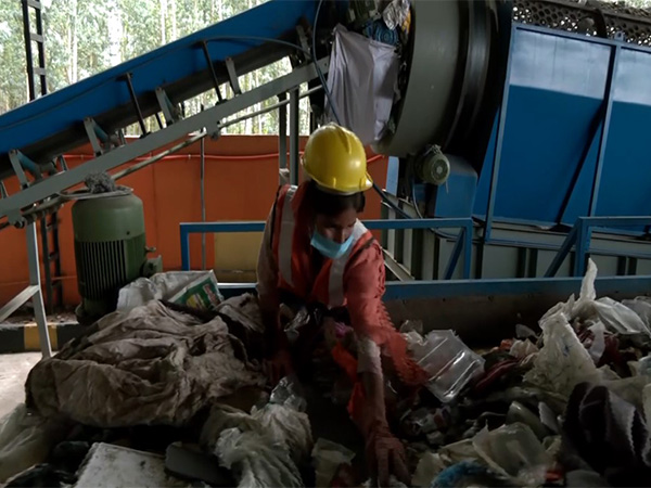 Waste segregation in process (Photo/ANI)