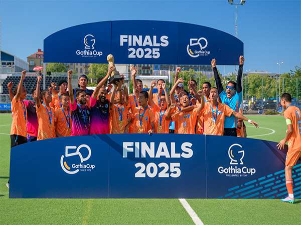 Team Minerva Academy FC celebrating after winning the title (Photo: World Youth Cup)