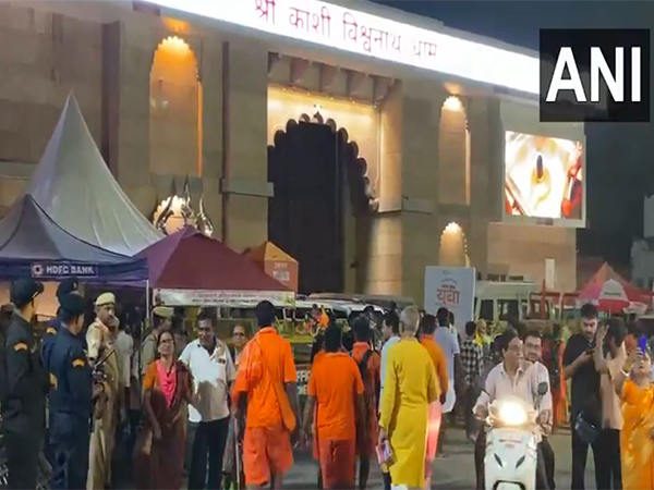 Visual from Kashi Vishwanath Temple (Photo/ANI)