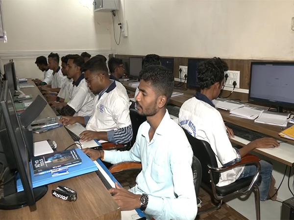 A visual from Gadchiroli Police skilling institute (Photo/ANI)