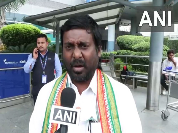 Congress MP Vijayakumar alias Vijay Vasanth (Photo/ANI)