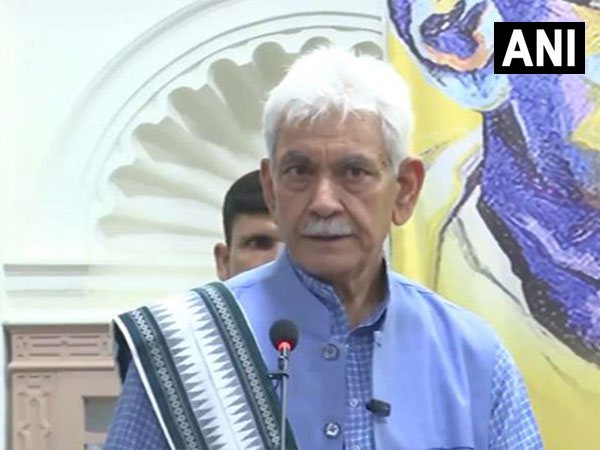 Jammu and Kashmir LG Manoj Sinha (File Photo/ANI)