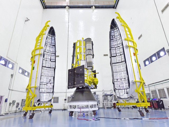 NISAR Earth observation satellite (Photo/X@isro)