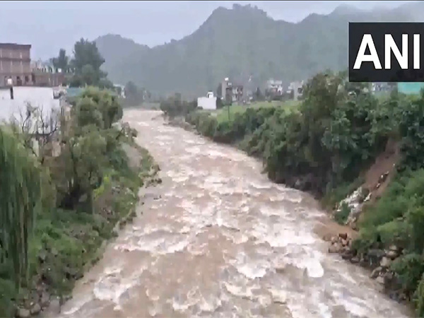 Visual of river after rainfall (Photo/ANI)