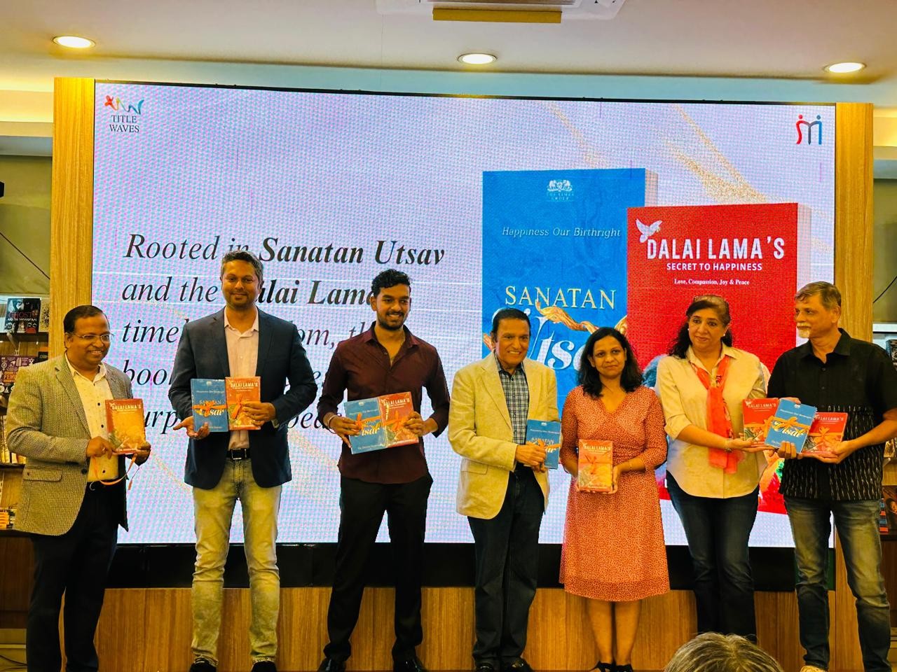 Books That Inspire, Wisdom That Endures: Dr. Dinesh Shahra's Dual Launch Celebrated at Title Waves