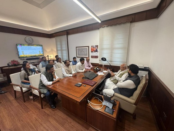 Visuals from the meeting (Photo/ANI)