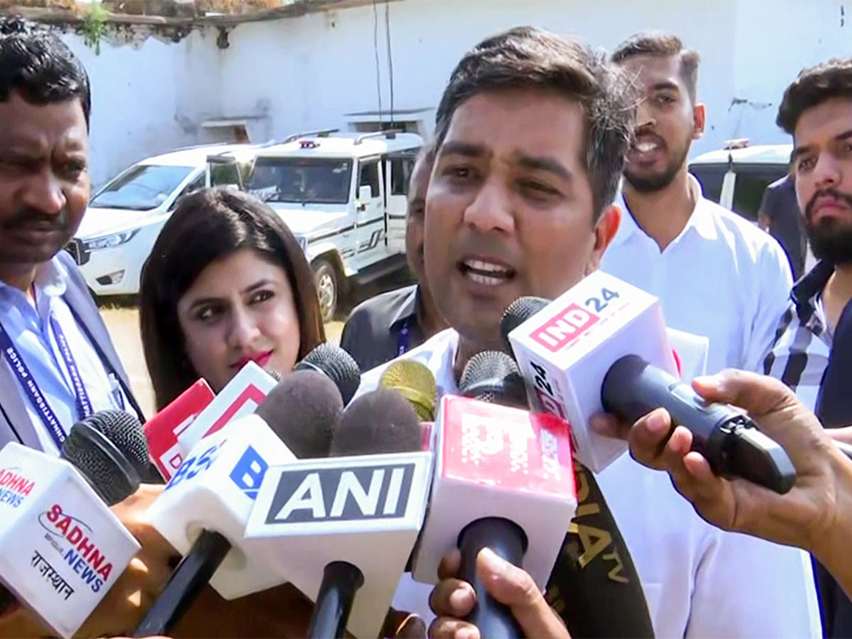 Chaitanya Baghel, son of former Chhattisgarh CM Bhupesh Baghel (File Photo/ANI)