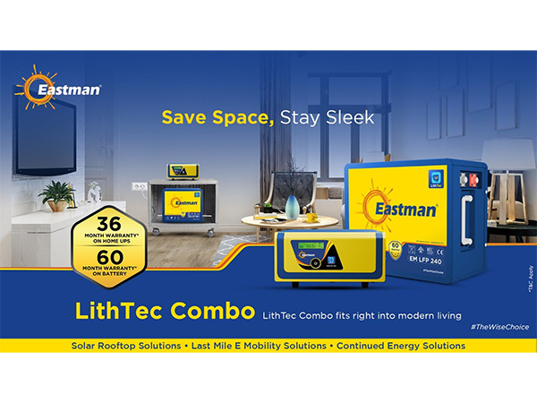Combining lithium battery technology with Eastman's trusted UPS range for smarter, safer, and longer- lasting power backup