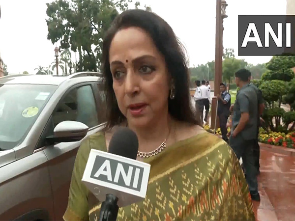 BJP MP Hema Malini. (Photo/ANI)