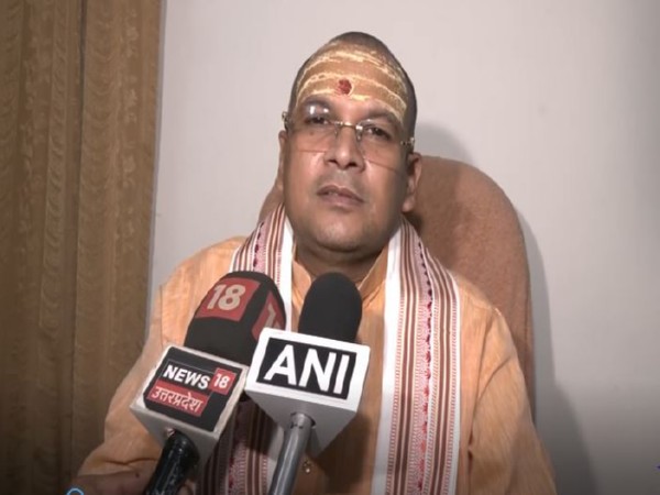Ram Narayan Dwivedi, the General Secretary of Kashi Vidwat Parishad (Photo/ANI)