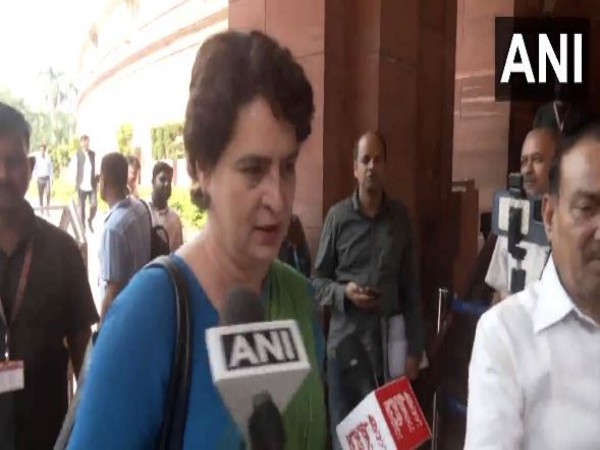 Congress MP Priyanka Gandhi Vadra (Photo/ANI)
