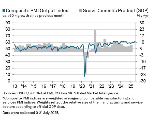 HSBC Flash India PMI (Infographic: S&P Global)