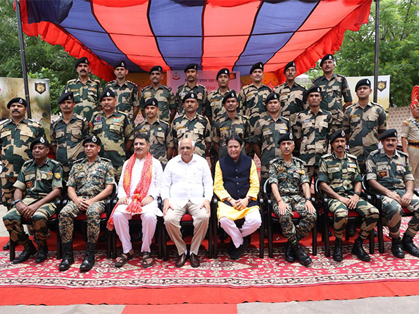 Gujarat Chief Minister Bhupendra Patel visits Nadabet BSF Border Outpost along the Pakistan border (Photo/ Gujarat CMO)
