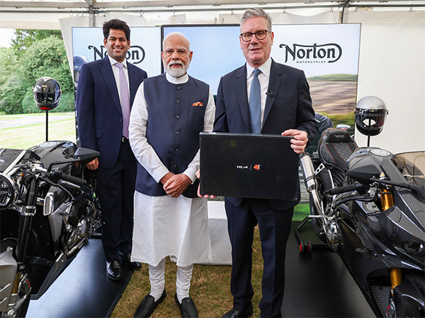  Prime Minister Narendra Modi at Chequers (Image: X@narendramodi)