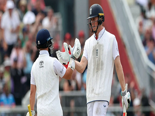 England openers Ben Duckett and Zak Crawley (Photo: ICC)