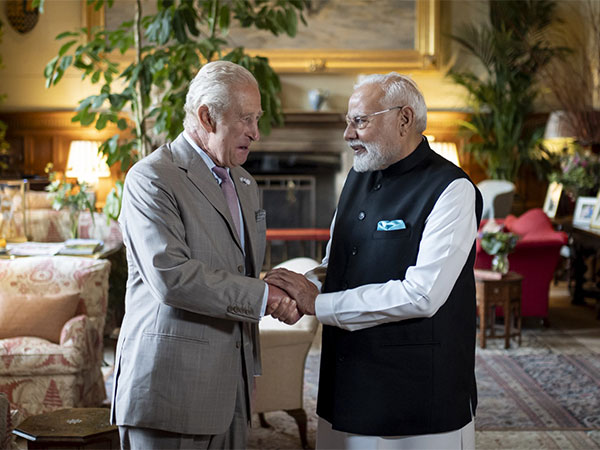 Prime Minister Narendra Modi meets King Charles III at Sandringham Estate (Image: X/@narendramodi)