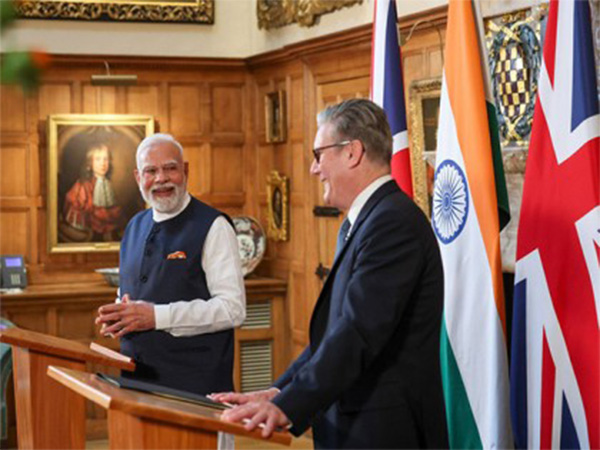 Prime Minister Narendra Modi and UK Prime Minister Keir Starmer (Image: X/@DrSJaishankar)
