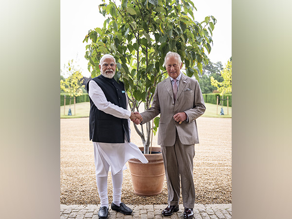 Prime Minister Narendra Modi with King Charles (Image: X@RoyalFamily)