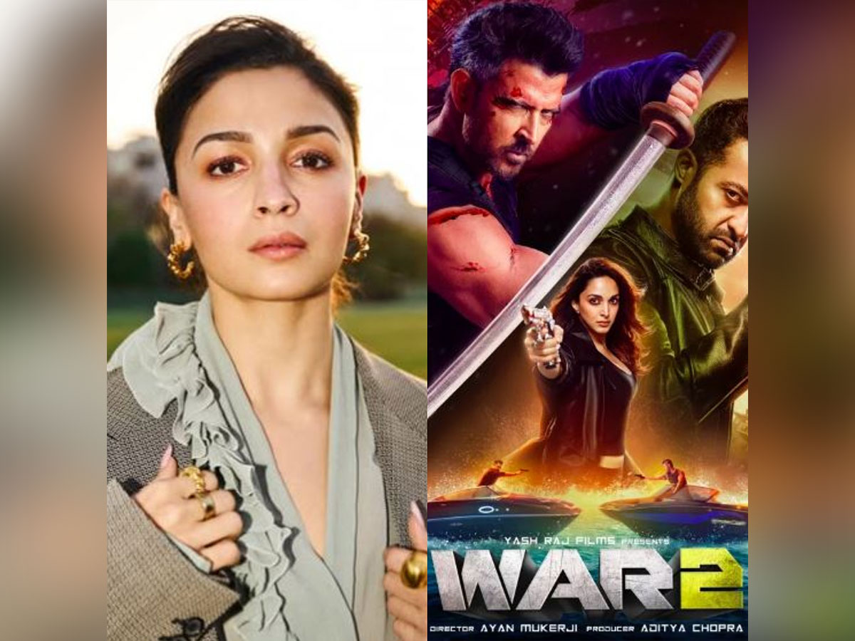 Alia Bhatt reacts to War 2 trailer (Photo/Instagram@aliaabhatt@yrf)