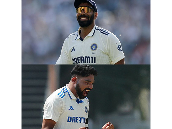 Jasprit Bumrah and Mohammed Siraj. (Photo: