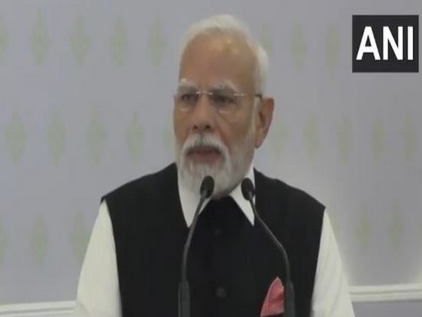Prime Minister Narendra Modi at the state banquet hosted in his honour in Male (Photo/ANI)