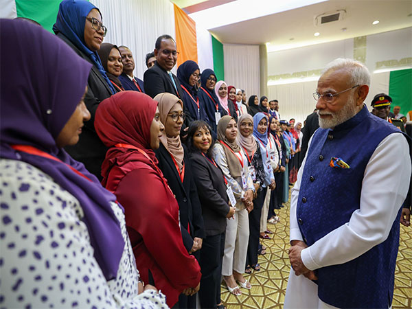 PM Modi interacts with ITEC beneficiaries in Maldives (Image: X@narendramodi)