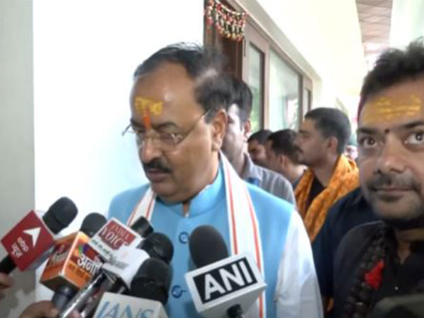 Uttar Pradesh Deputy Chief Minister Keshav Prasad Maurya (Photo/ANI)